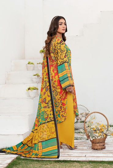 Safa Noor By Nigar Print Lawn 3-PC