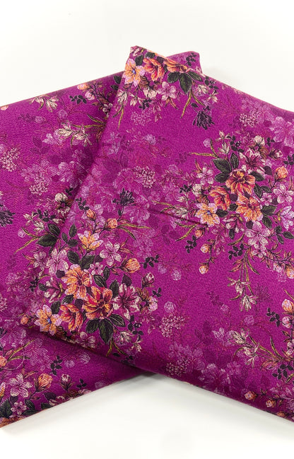 Anaya Noor Printed Dhanak Marina 2PC