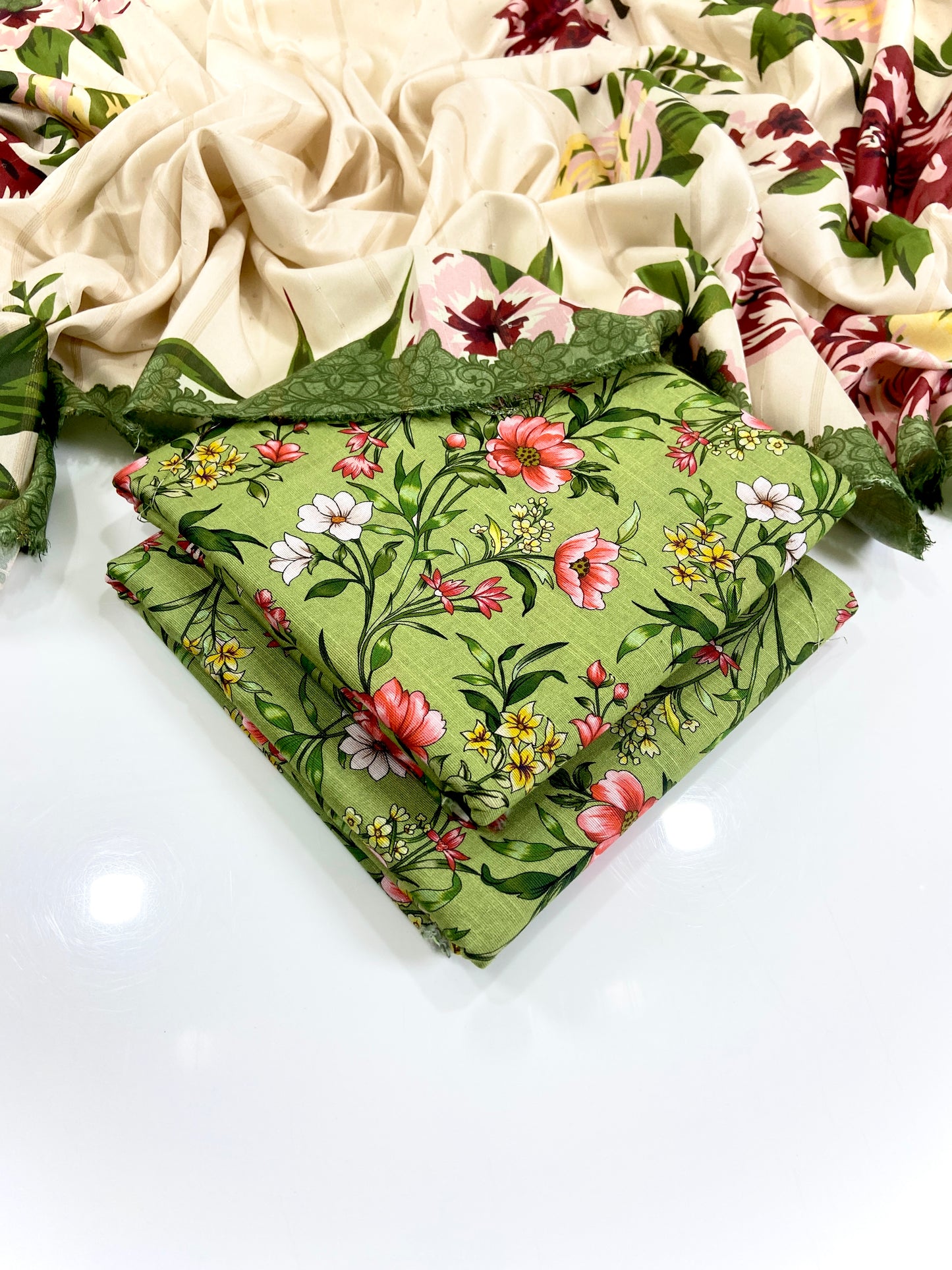 Elegance By Anaya Noor Printed Khaddar 3PC