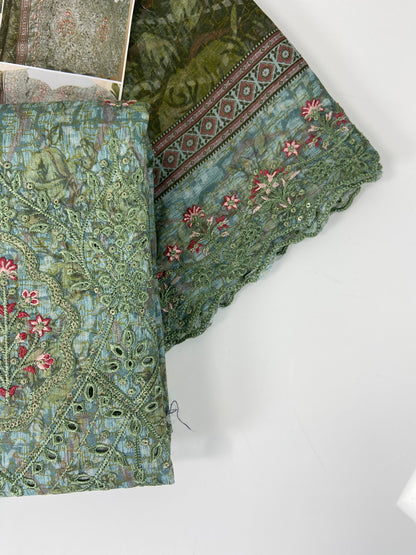 Almeerah Emb Lawn With Cutwork 3-PC