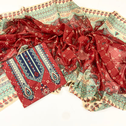 Digital Printed Shirt Dupatta Lawn 2PC