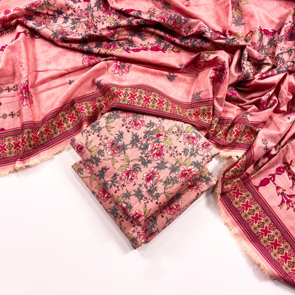 Kayseria All Over Digital Printed Khaddar 3PC