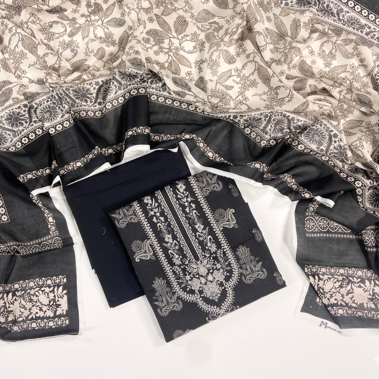Mashaim Digital Printed Lawn 3PC