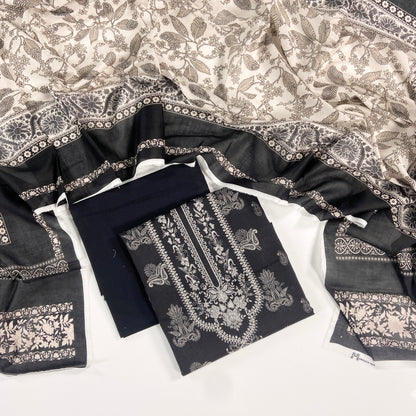 Mashaim Digital Printed Lawn 3PC