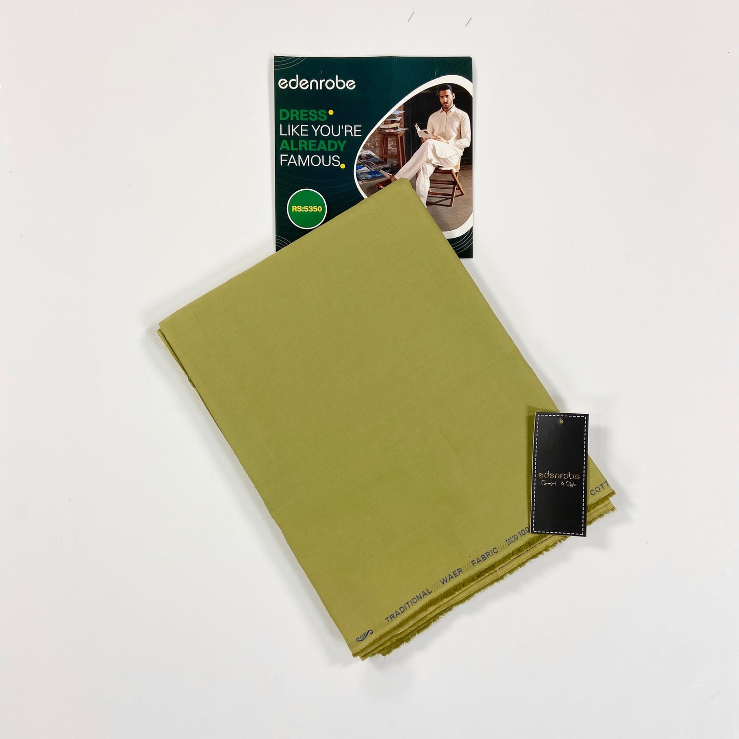 Edenrobe Cotton – Premium Men’s Unstitched Suit