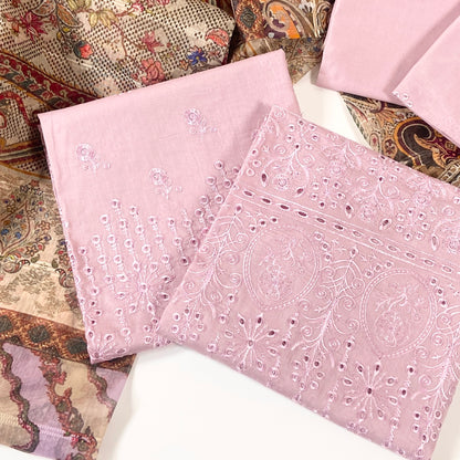 Chikenkari Anaya Noor Lawn 3-PC