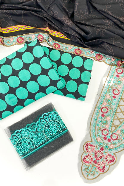 Charizma Luxury Emb Linen 3PC