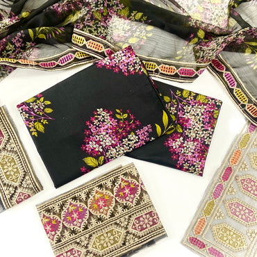 Sabyasachi Luxury Emb Lawn 3PC