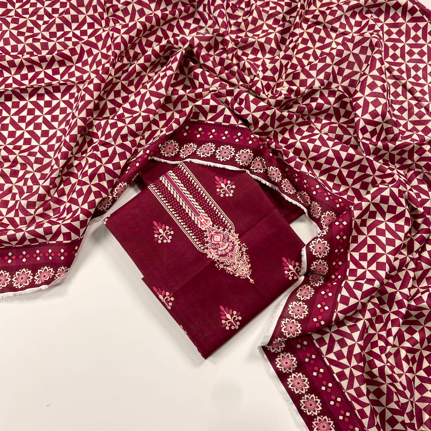 Belleza Digital Printed Khaddar 3PC