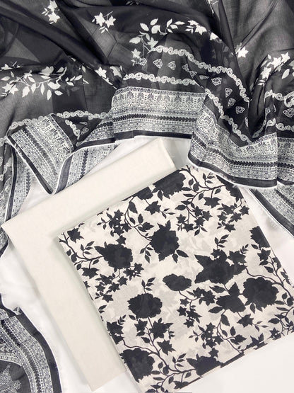 Rijja By Murashe Digital Printed Lawn 3PC