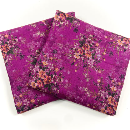 Anaya Noor Printed Dhanak Marina 2PC