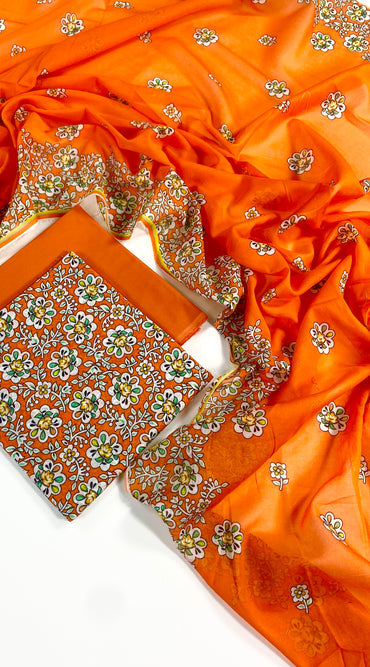 Bareeze Digital Classic Printed Lawn 3PC