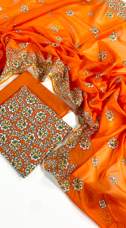 Bareeze Digital Classic Printed Lawn 3PC