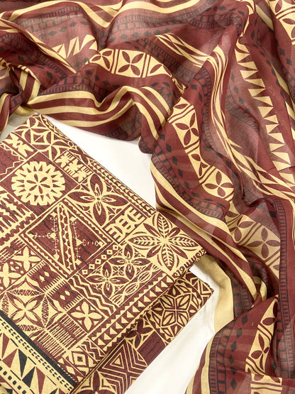 Bin Saeed Digital Printed Lawn 3PC
