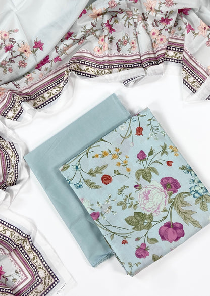 Belleza Digital Printed Lawn 3PC