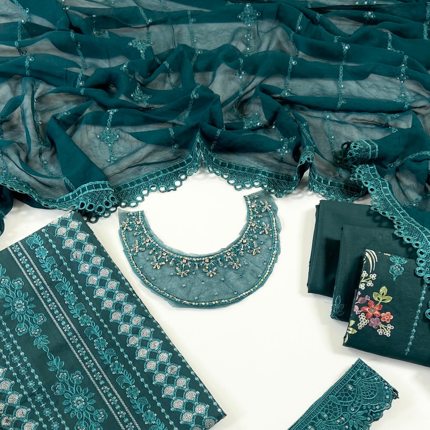 Zarmeen & Emaan Premium Emb Lawn 3PC
