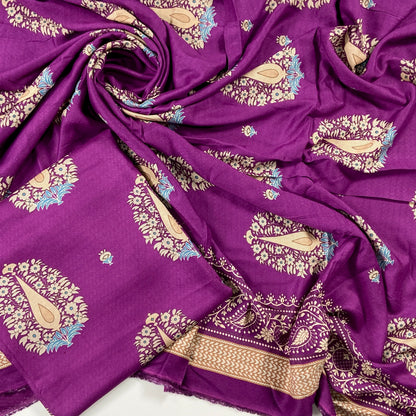 Nishat Digital Printed Linen Shirt-1PC