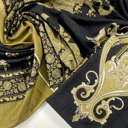 Beechtree Digital Printed Khaddar Shirt-1PC