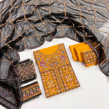 Jazmin Luxury Embroidered Lawn 3PC