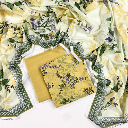 Mashaim Digital Printed Lawn 3PC