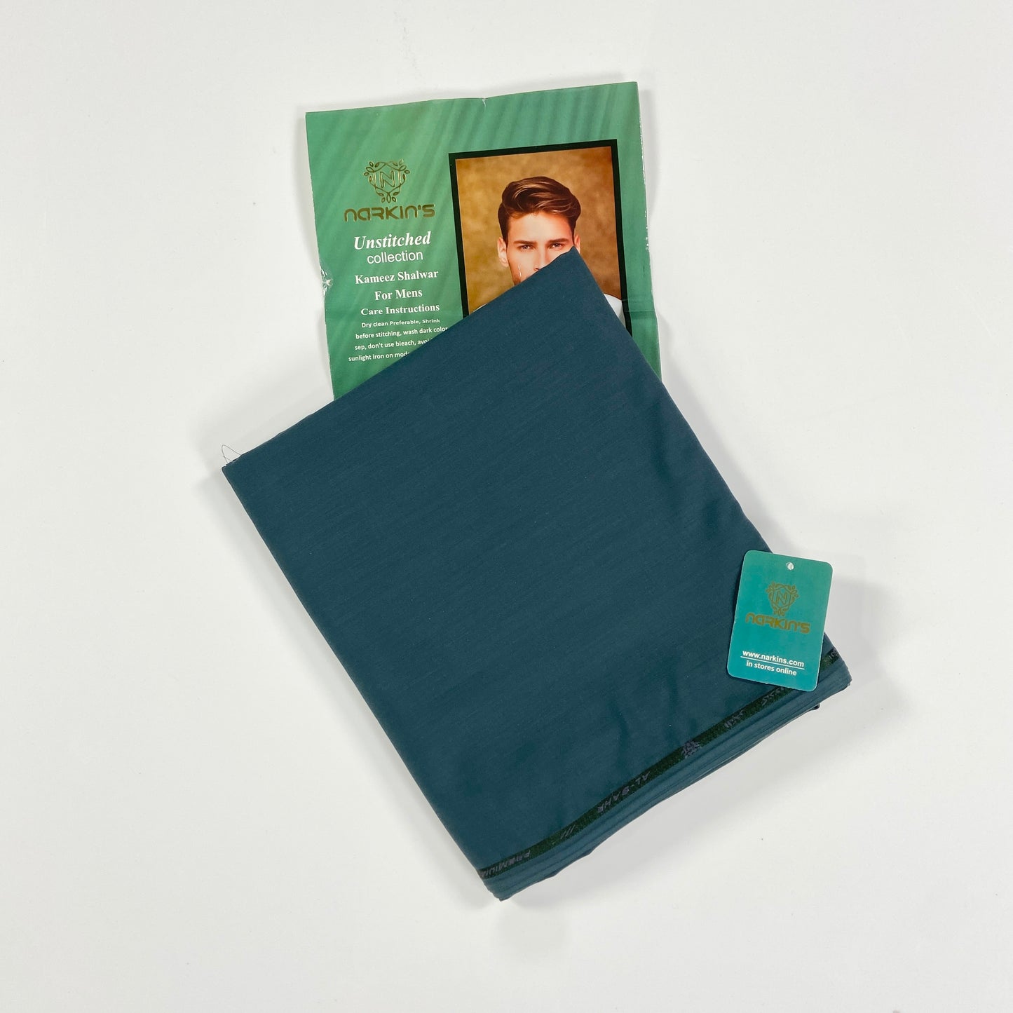 Narkins Men’s Summer Wash&Wear Suit – Unstitched