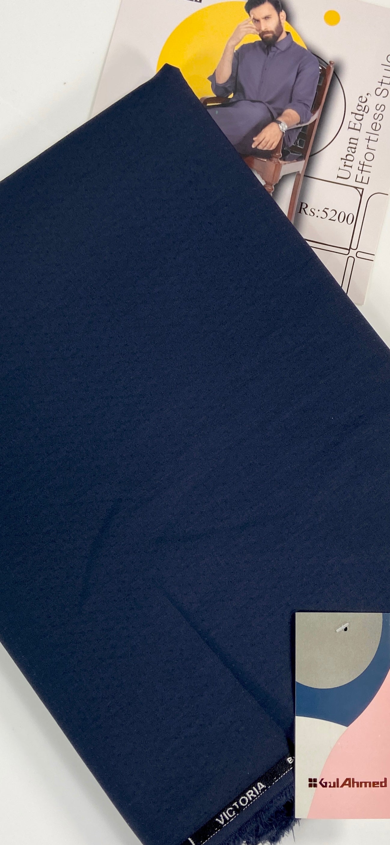 Gul Ahmed Men’s Summer Wash & Wear Suit