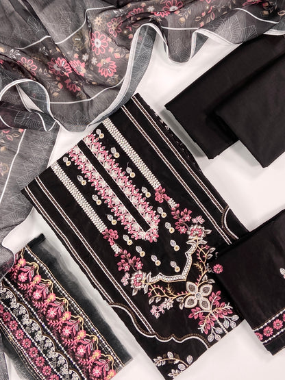 Sapphire Embroidered Lawn 3PC