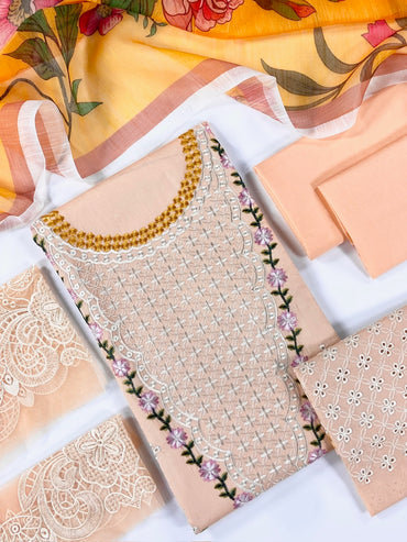 Mushq Luxury Embroidered Lawn 3PC