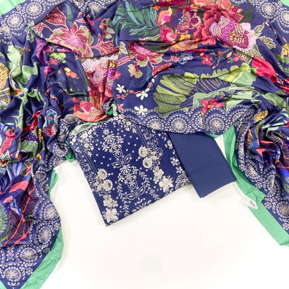 Mawra Essential Printed Viscose 3PC