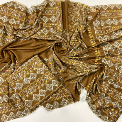 Nishat Digital Printed Linen Shirt-1PC