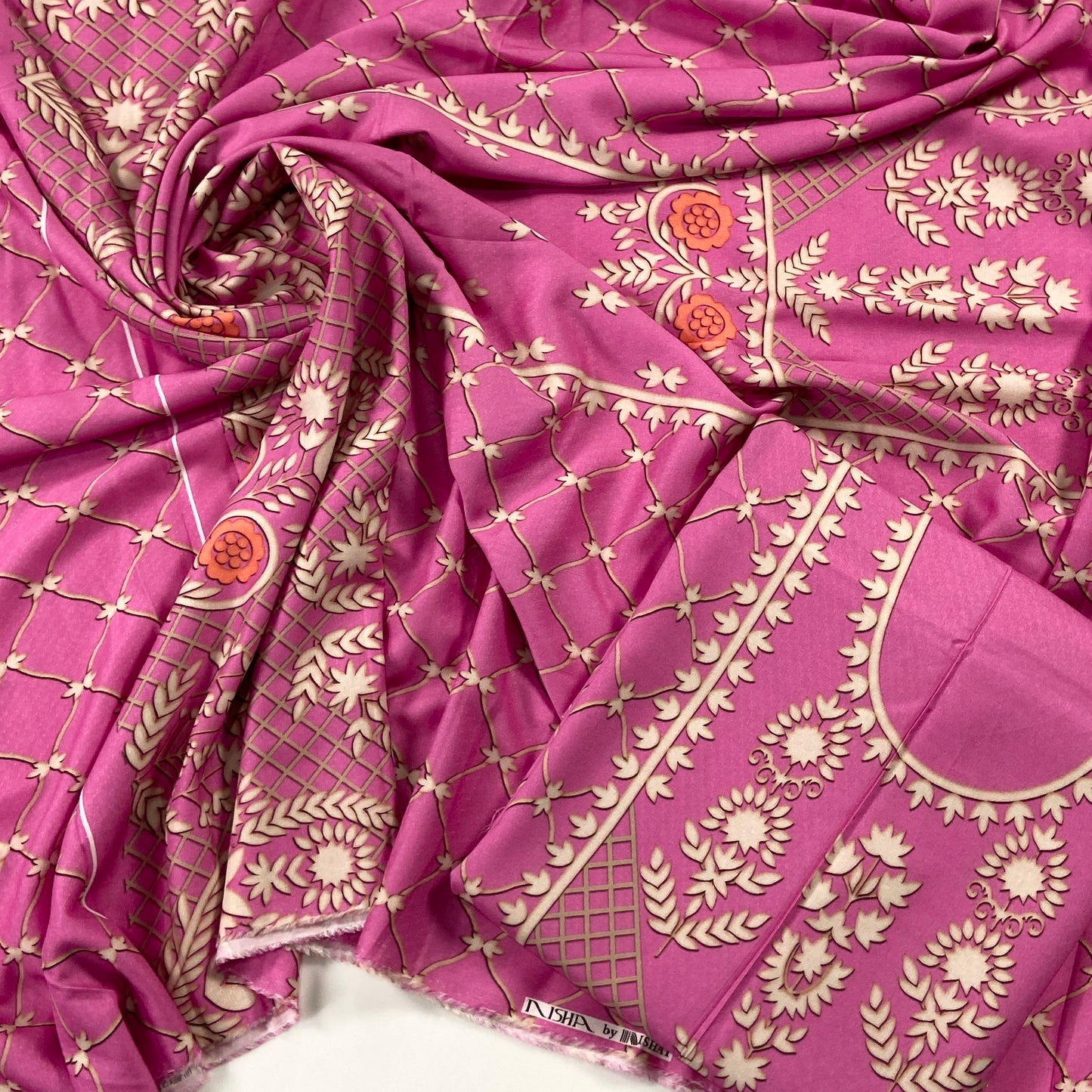 Nishat Digital Printed Linen Shirt-1PC