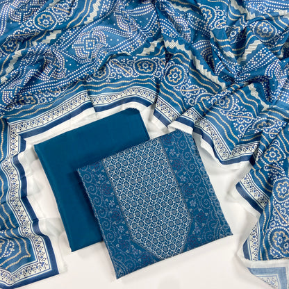 Mashaim Digital Printed Lawn 3PC