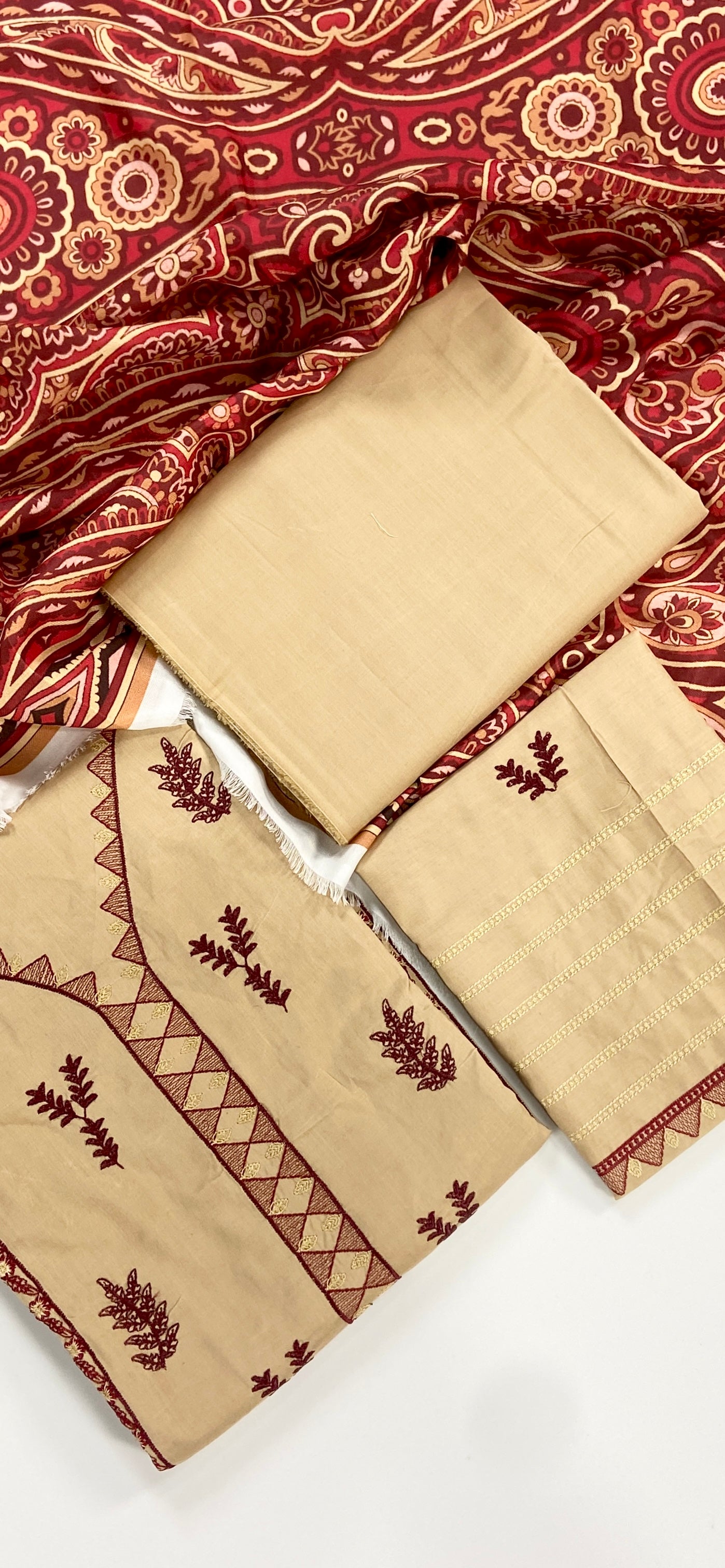 Sobia Nazir Luxury Emb Linen 3PC