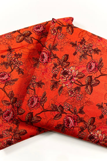 Anaya Noor Printed Dhanak Marina 2PC