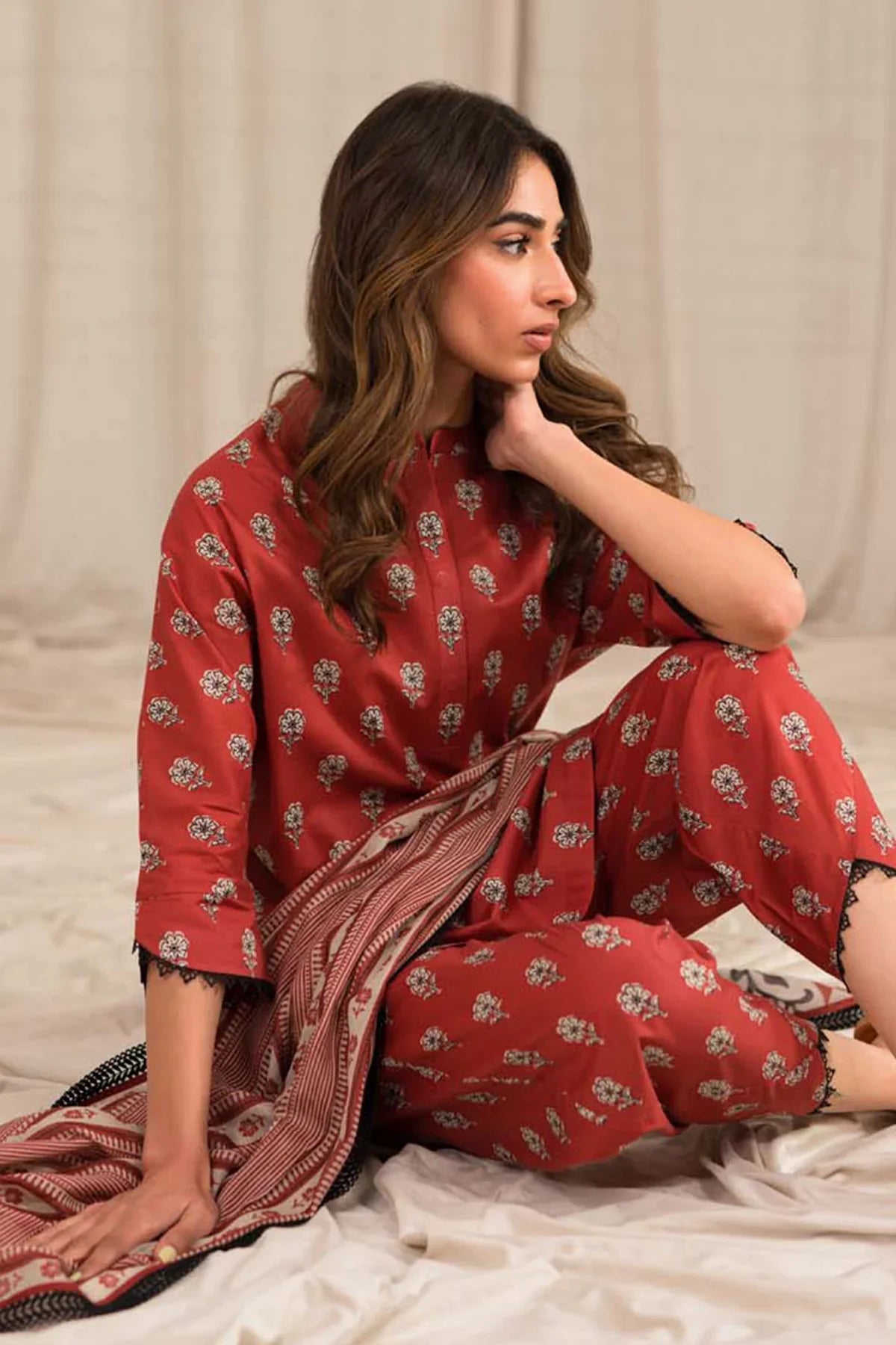 Sahar by Saya Digital Printed Lawn 3PC