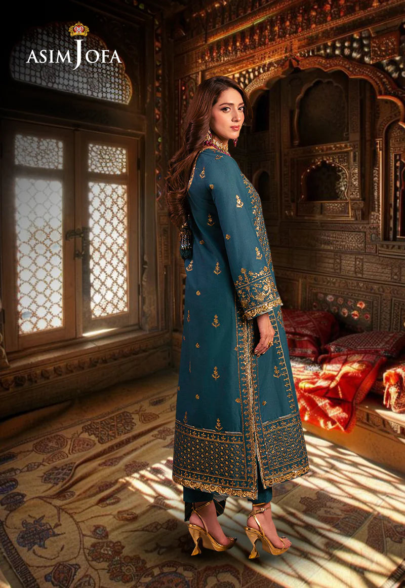 Chamkili by Asim Jofa EMB Twisted Silk 3PC