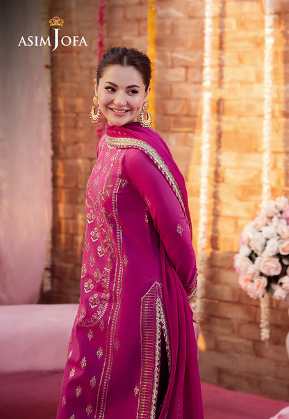 jag Mag by Asim Jofa EMB Lawn Silk 3PC