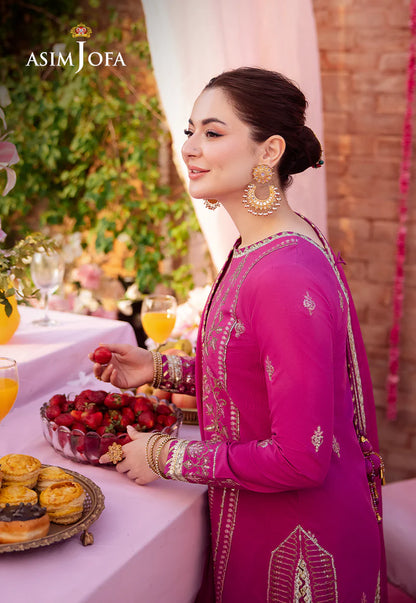 jag Mag by Asim Jofa EMB Lawn Silk 3PC