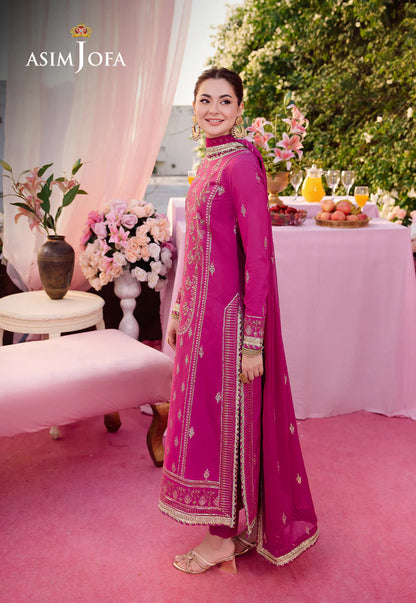 jag Mag by Asim Jofa EMB Lawn Silk 3PC