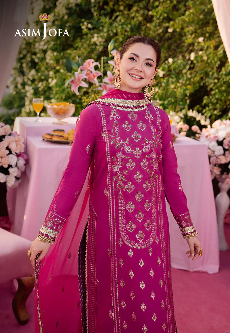 jag Mag by Asim Jofa EMB Lawn Silk 3PC