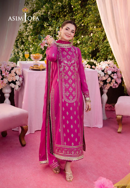 jag Mag by Asim Jofa EMB Lawn Silk 3PC