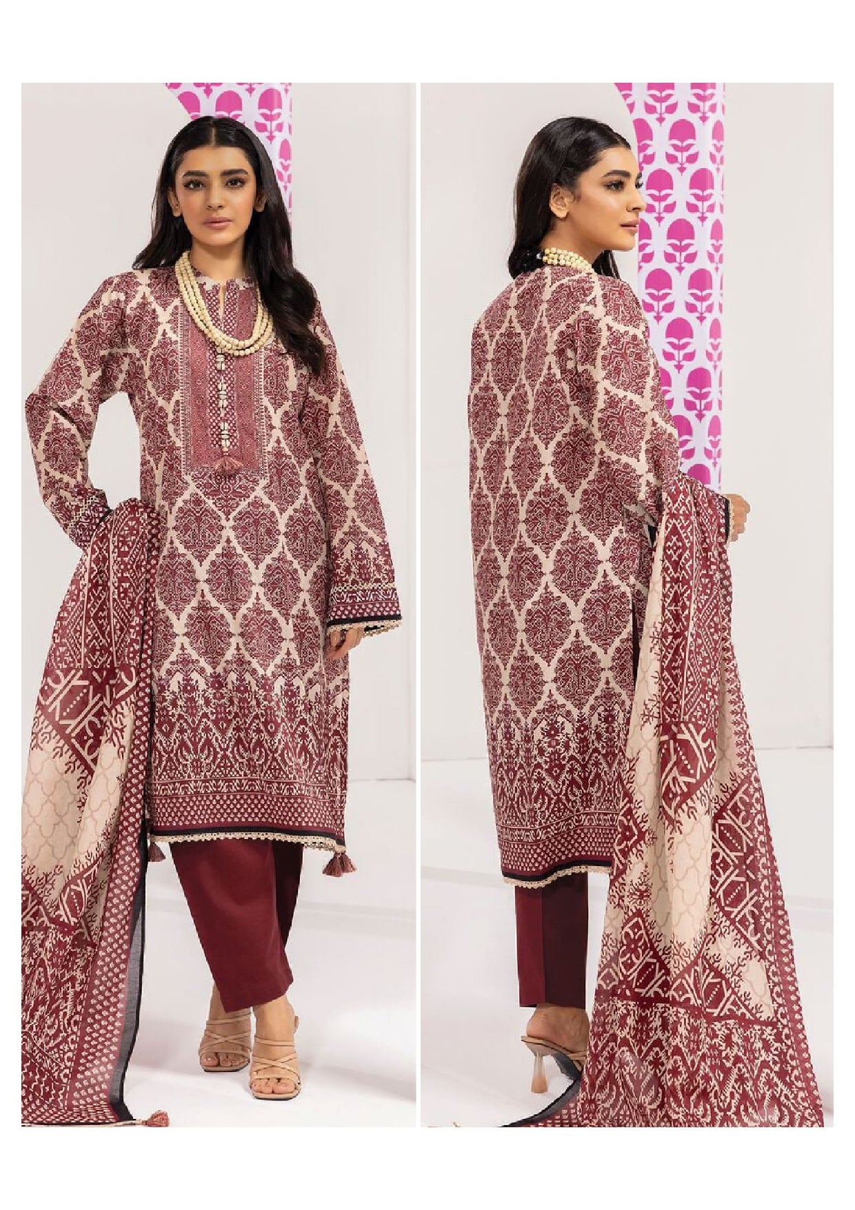 KHAADI 3-Piece Digital Printed Lawn Collection 2024