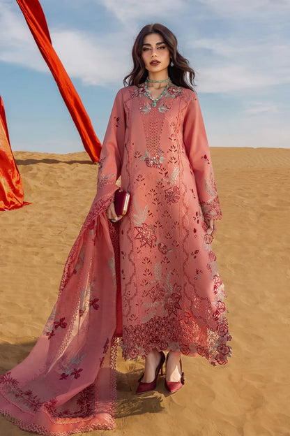 Rang Rasiya Plain Emb Dhanak 3-Piece Suit