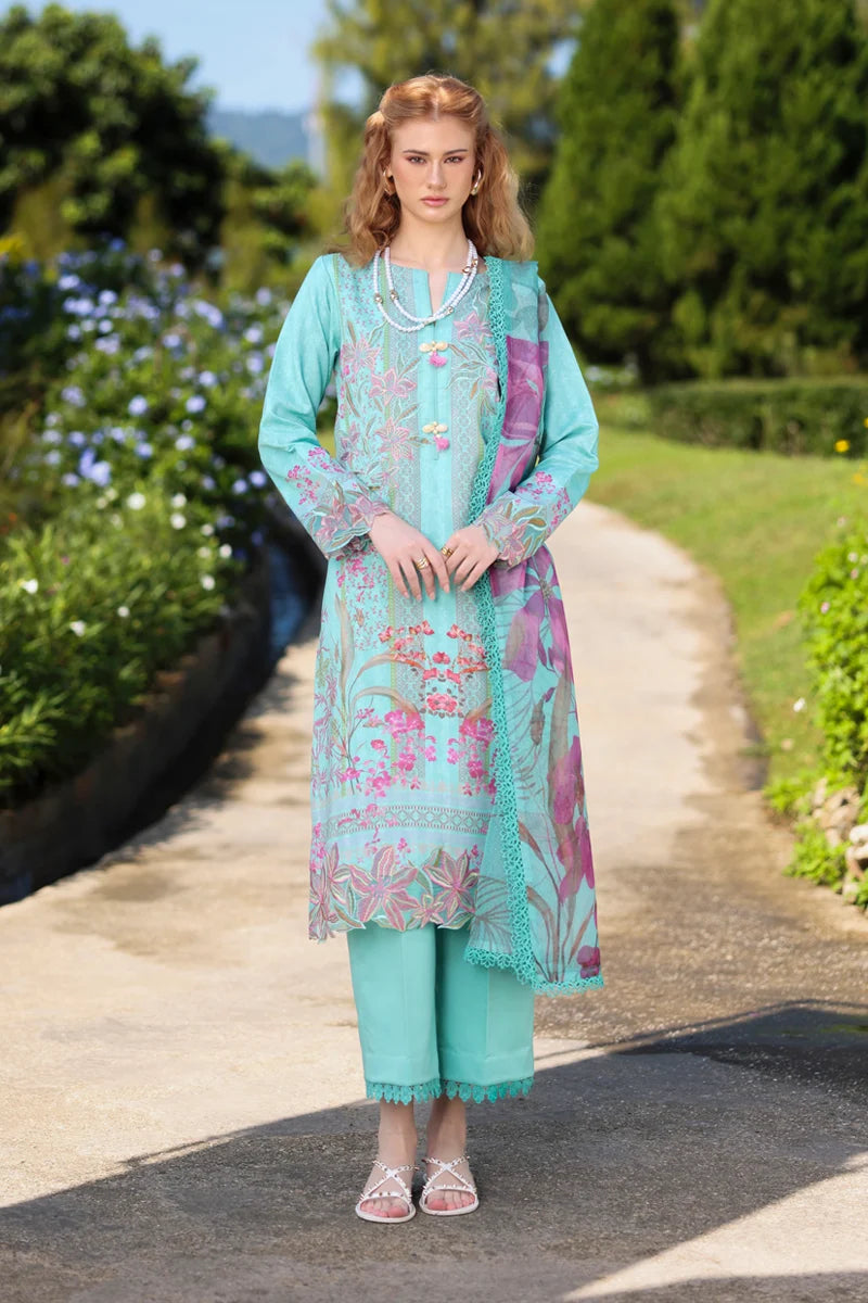 LifeStyle By Rang Rasiya Luxury Printed & Emb Lawn 3PC