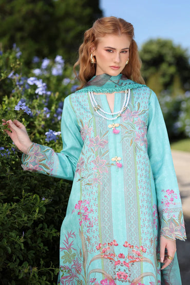 LifeStyle By Rang Rasiya Luxury Printed & Emb Lawn 3PC