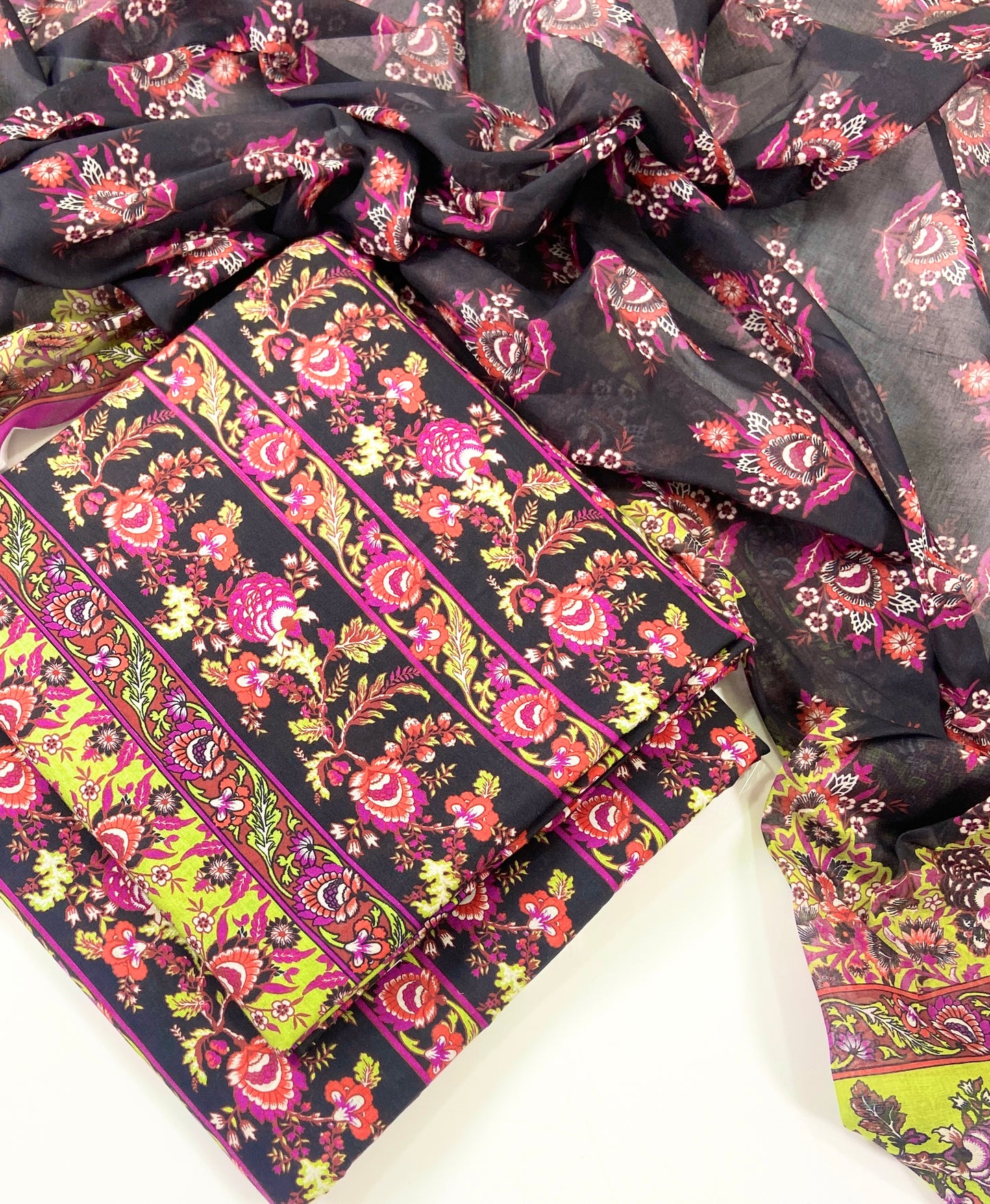 Bin Saeed Digital Printed Lawn 3PC