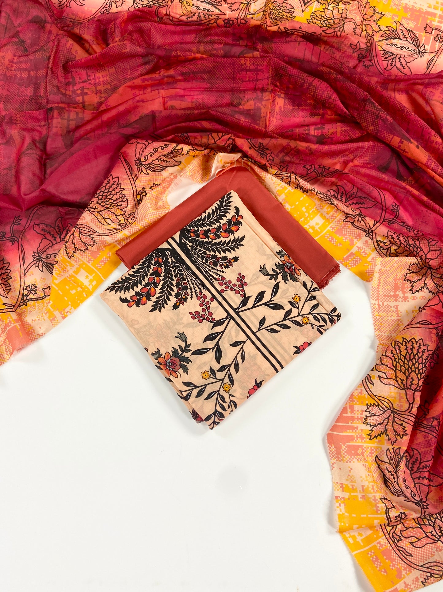 Edenrobe Digital Printed Lawn 3PC