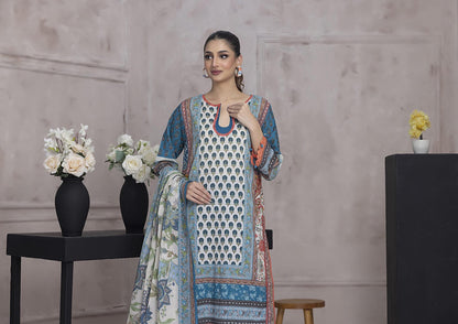 Salina Regalia Lawn Printed 3-PC