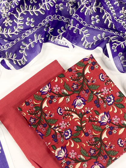 Sapphire Day to Day Digital Printed Lawn 3PC