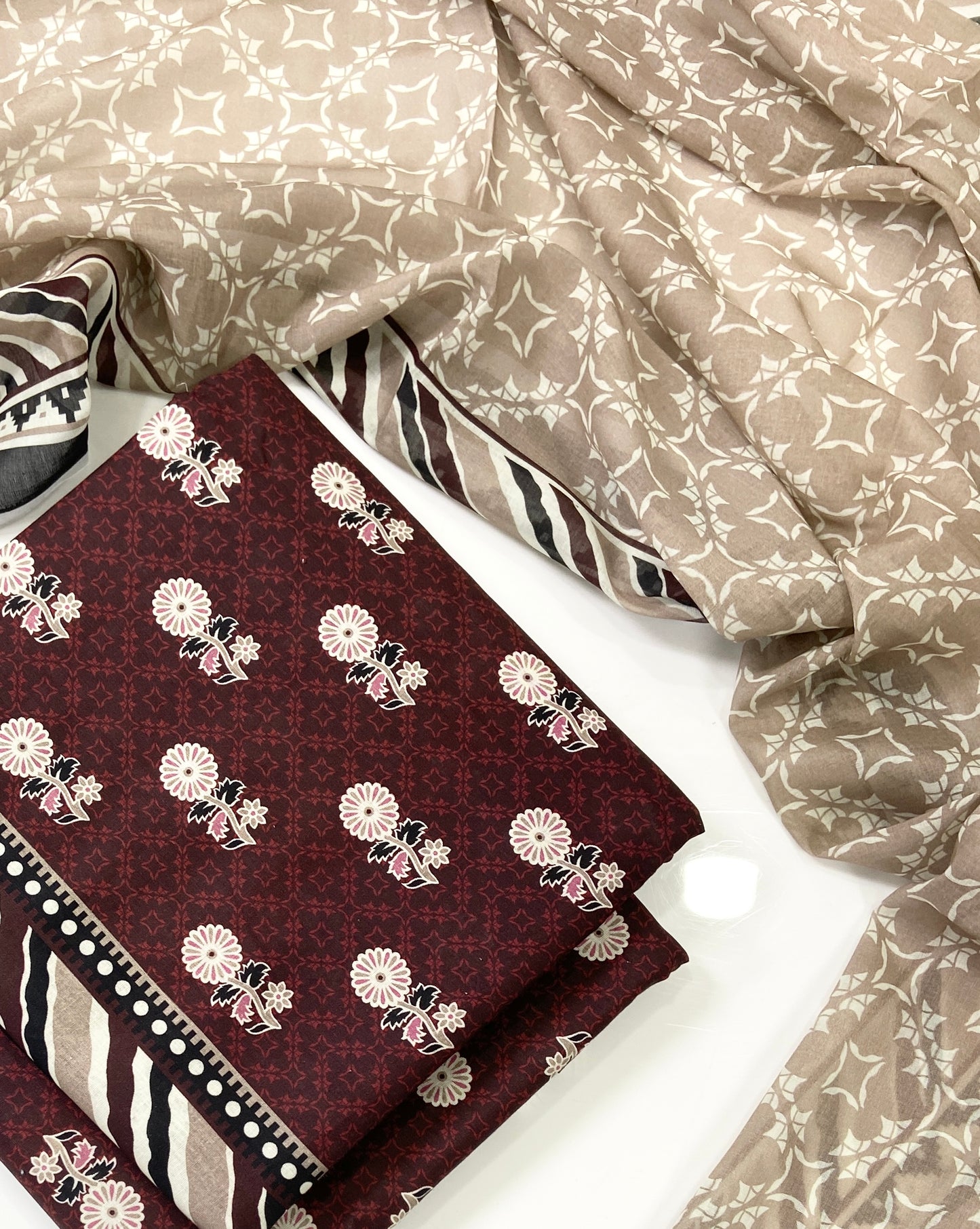 Bin Saeed Digital Printed Lawn 3PC
